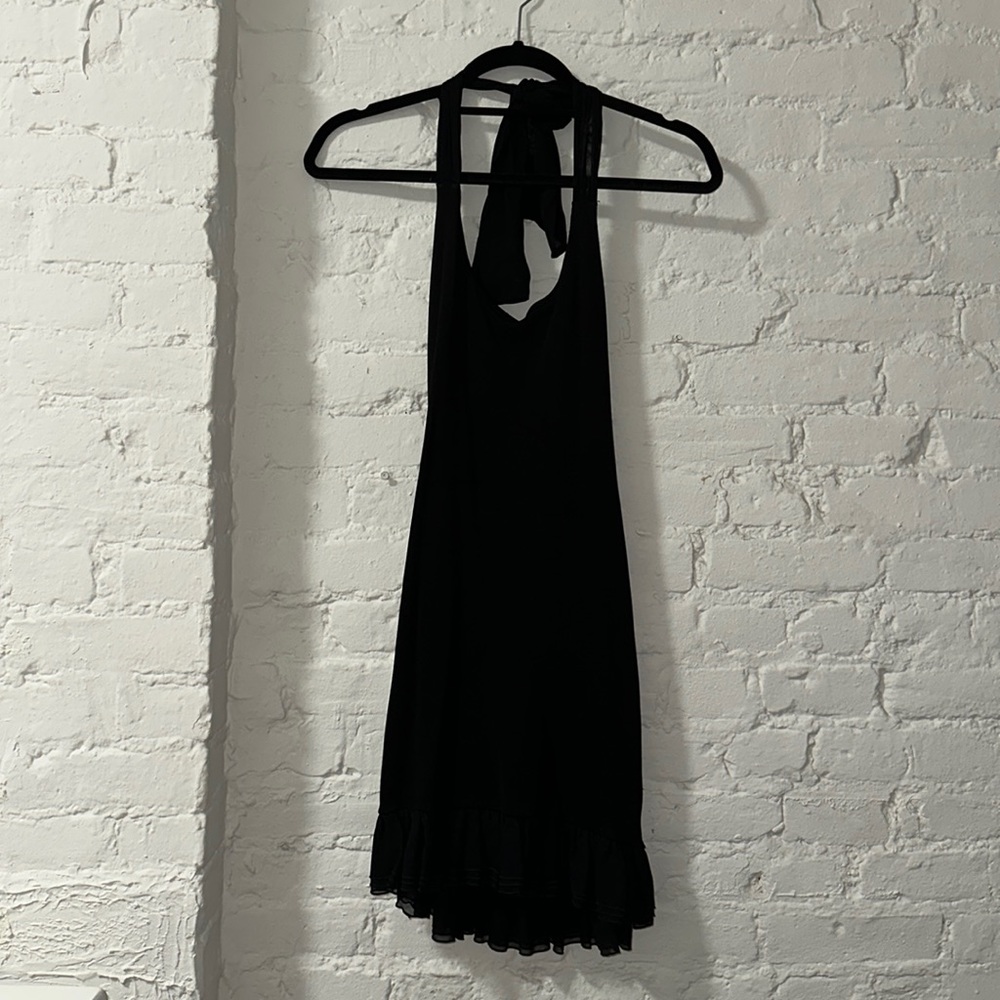 Alice + Olivia halter mini dress